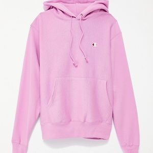 Champion Classic Logo Patch Hoodie Sweatshirt